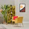 Stupell Industries Boho Mountain Peak & Sun Framed Floater Canvas Wall Art Design by Omar Escalante